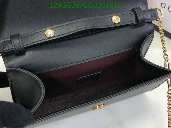 Gucci Bag-(Mirror)-Diagonal-,Code: GGB051616,$:129USD