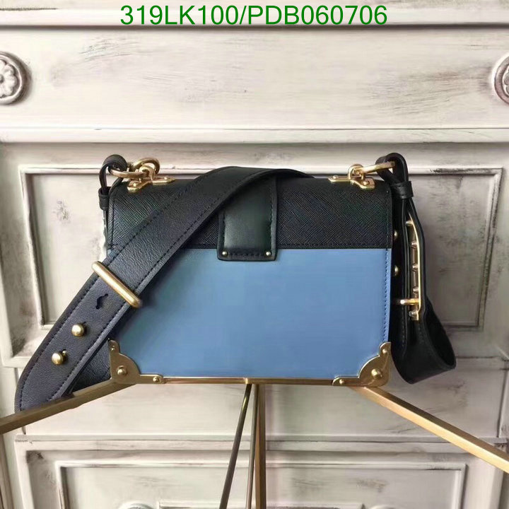 Prada Bag-(Mirror)-Diagonal-,Code: PDB060706,$: 319USD