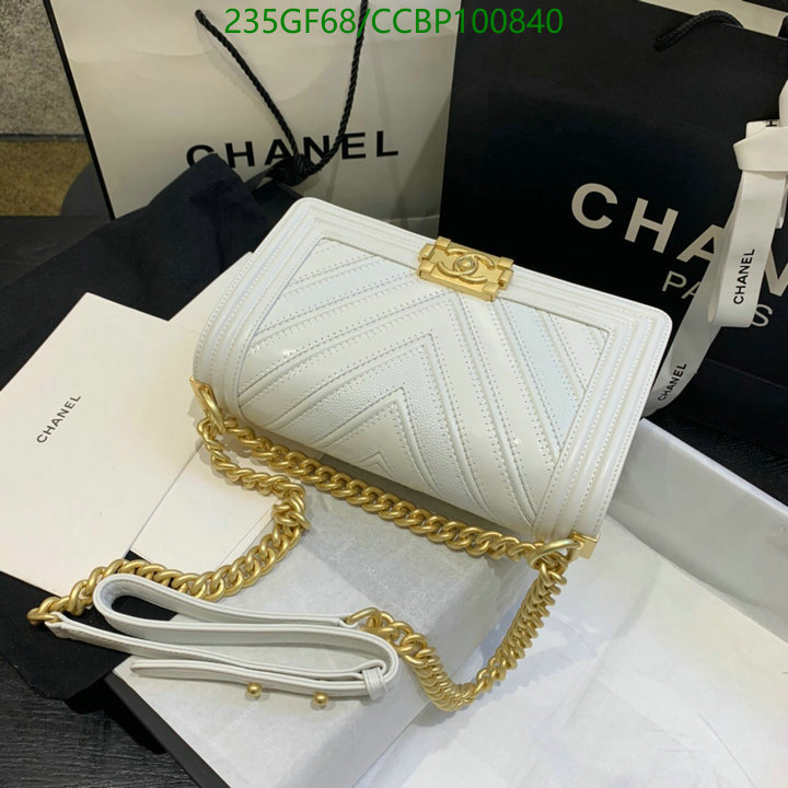 Chanel Bags -(Mirror)-Le Boy,Code: CCBP100840,$: 235USD