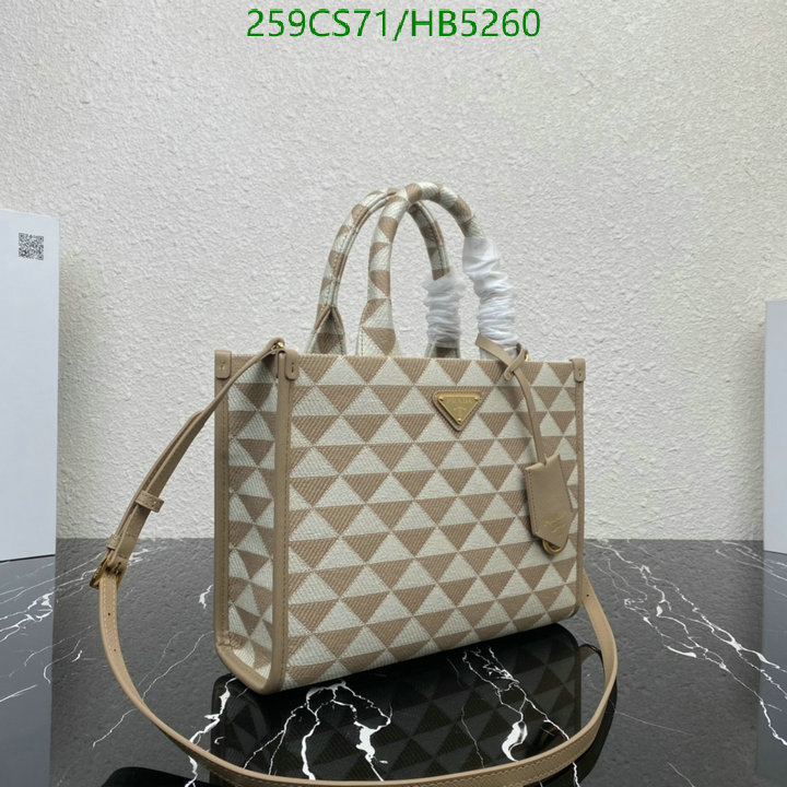 Prada Bag-(Mirror)-Handbag-,Code: HB5260,$: 259USD