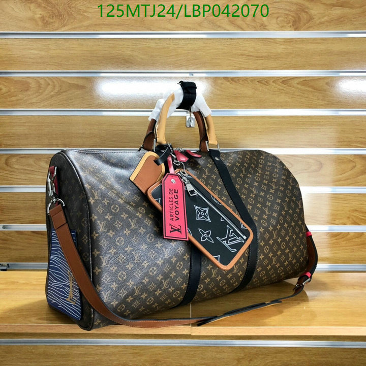 LV Bags-(4A)-Keepall BandouliRe 45-50-,Code: LBP042070,$: 125USD