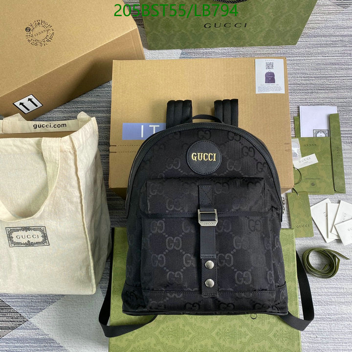 Gucci Bag-(Mirror)-Backpack-,Code: LB794,$: 205USD