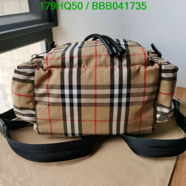Burberry Bag-(Mirror)-Backpack-,Code: BBB041735,$: 179USD