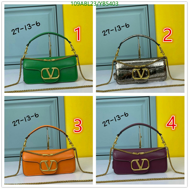 Valentino Bag-(4A)-LOC-V Logo ,Code: YB5403,$: 109USD