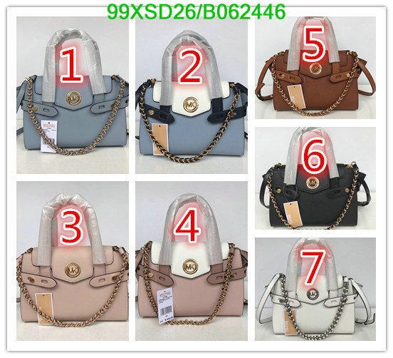 Michael Kors Bag-(4A)-Handbag-,Code: B062446,$: 99USD