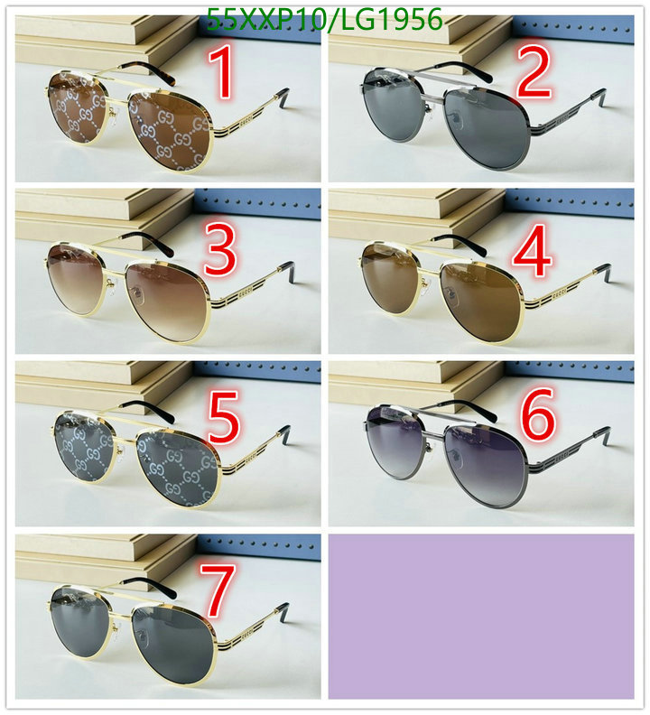 Glasses-Gucci, Code: LG1956,$: 55USD