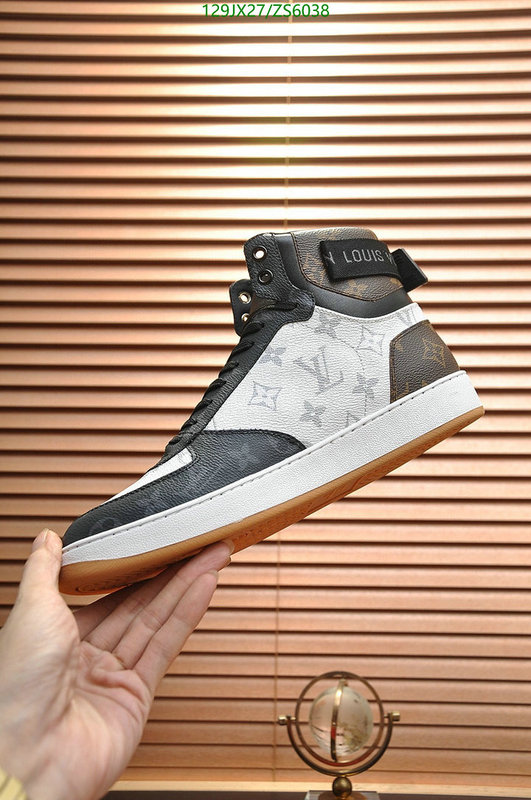 Men shoes-LV, Code: ZS6038,$: 129USD