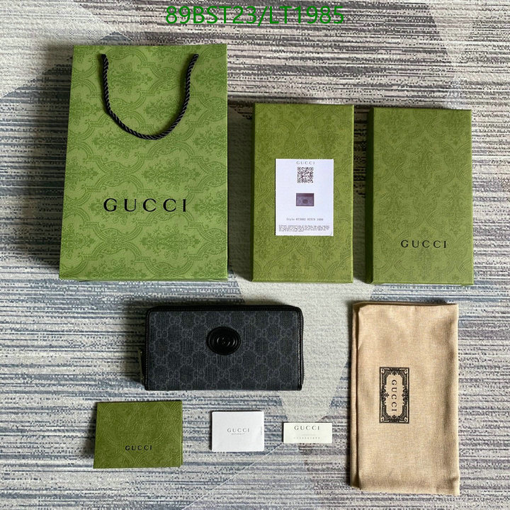 Gucci Bag-(Mirror)-Wallet-,Code: LT1985,$: 89USD