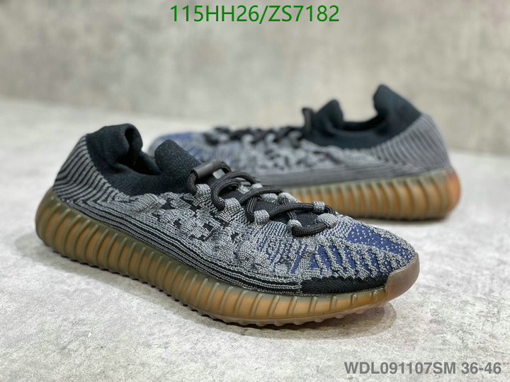 Men shoes-Adidas Yeezy Boost, Code: ZS7182,$: 115USD