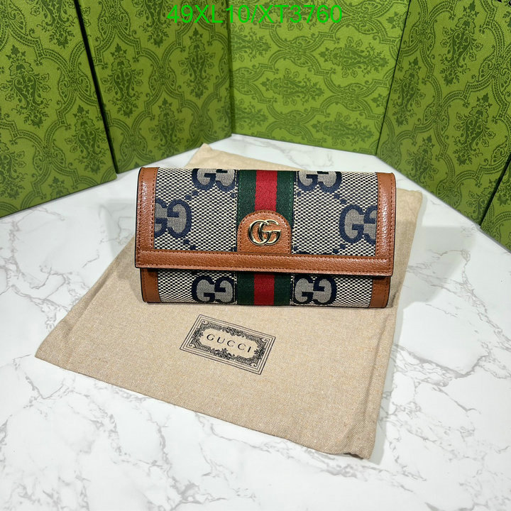 Gucci Bag-(4A)-Wallet-,Code: XT3760,$: 49USD