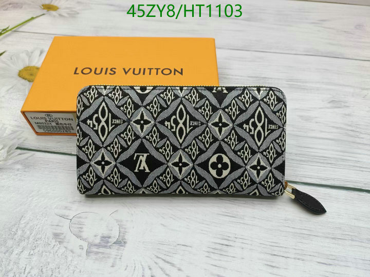 LV Bags-(4A)-Wallet-,Code: HT1103,$: 45USD