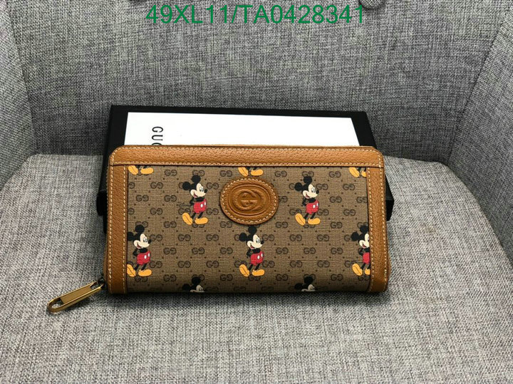 Gucci Bag-(4A)-Wallet-,Code:TA0428341,$: 49USD