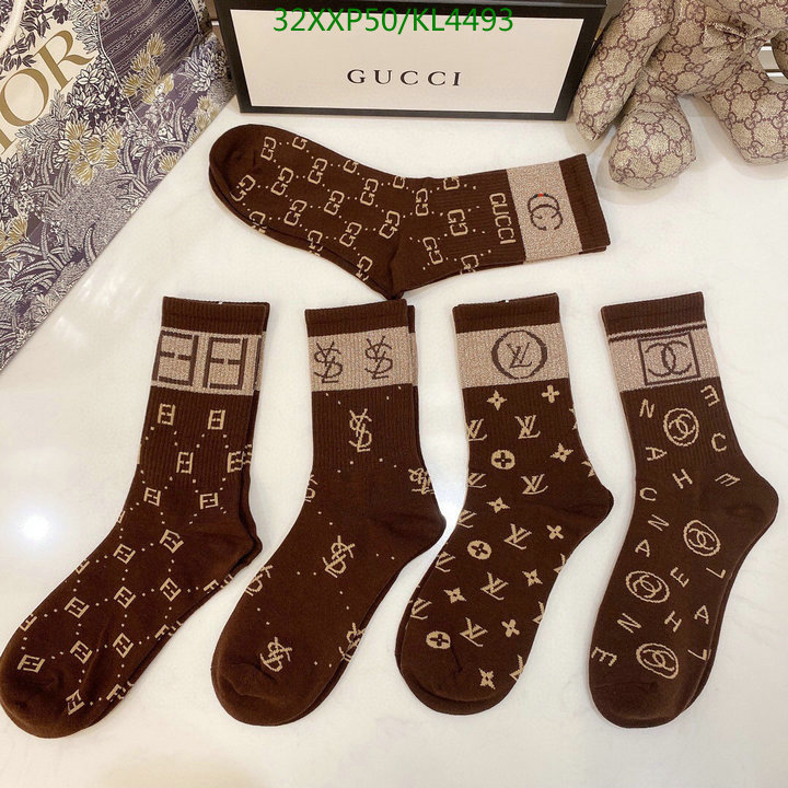 Sock-Gucci, Code: KL4493,$: 32USD