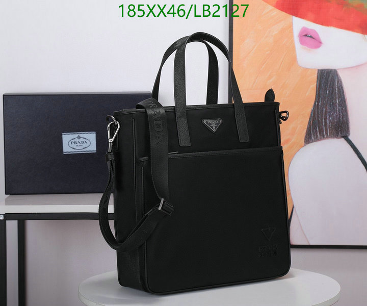 Prada Bag-(Mirror)-Handbag-,Code: LB2127,$: 185USD