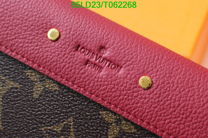 LV Bags-(Mirror)-Wallet-,Code: T062268,$: 85USD