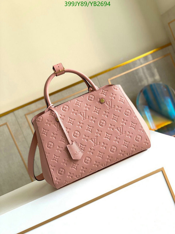LV Bags-(Mirror)-Handbag-,Code: YB2694,$: 399USD
