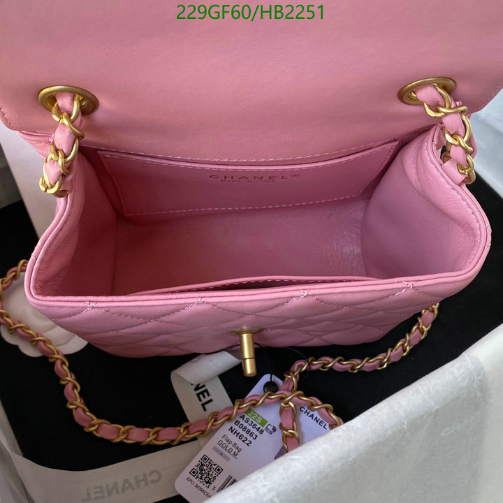 Chanel Bags -(Mirror)-Diagonal-,Code: HB2251,$: 229USD