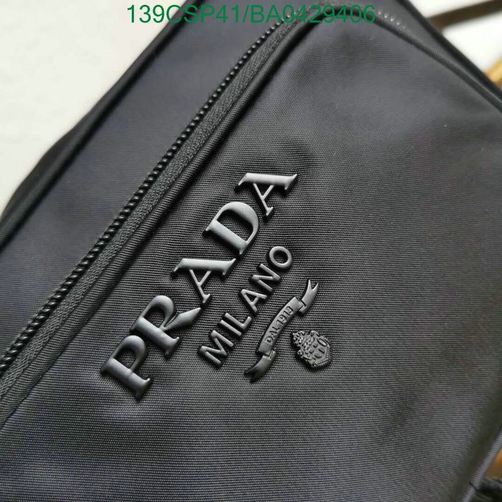 Prada Bag-(Mirror)-Diagonal-,Code:BA0429406,$: 139USD