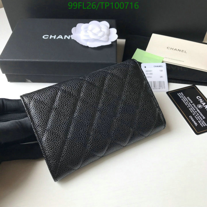 Chanel Bags ( 4A )-Wallet-,Code: TP100716,$: 99USD