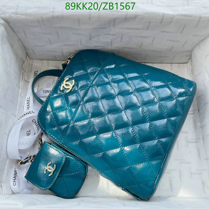 Chanel Bags ( 4A )-Backpack-,Code: ZB1567,$: 89USD