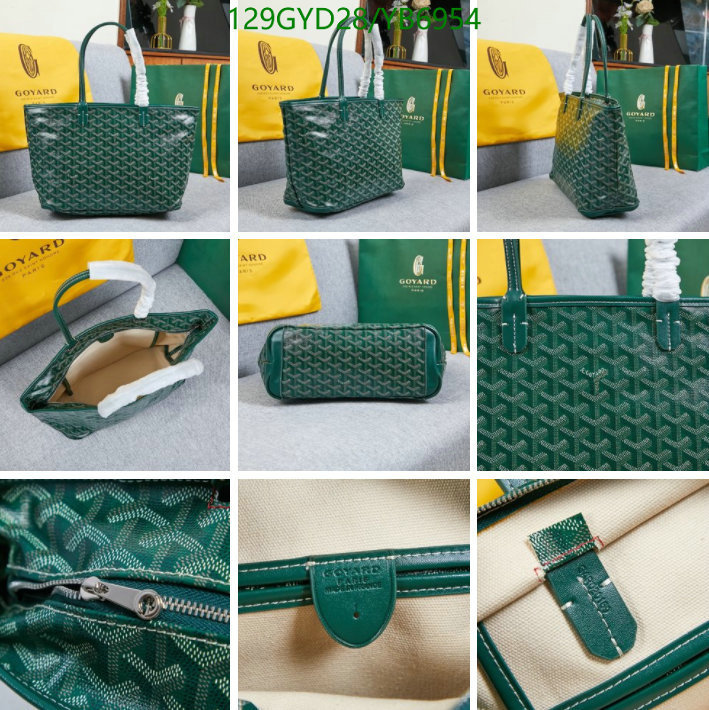 Goyard Bag-(4A)-Handbag-,Code: YB6954,