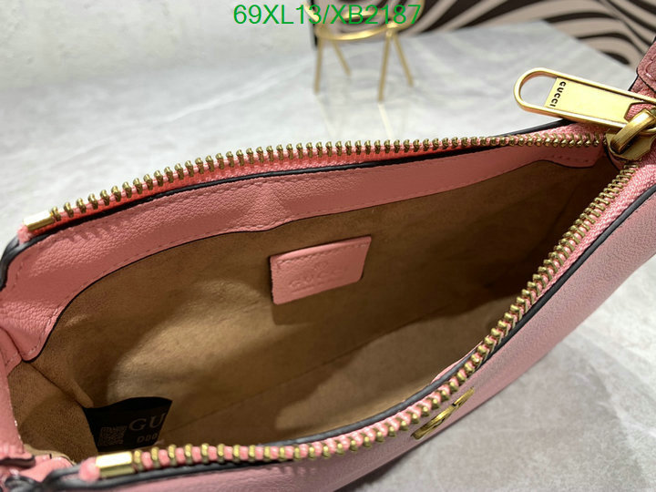 Gucci Bag-(4A)-Handbag-,Code: XB2187,$: 69USD