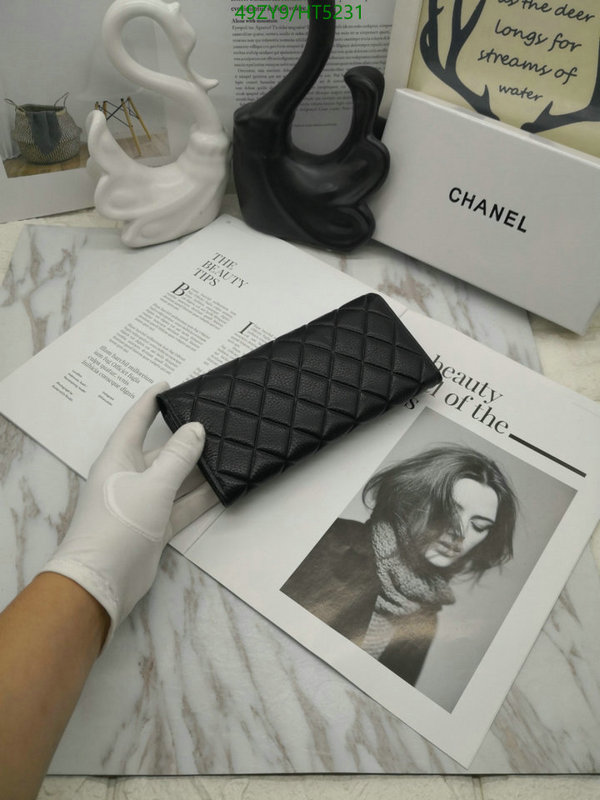 Chanel Bags ( 4A )-Wallet-,Code: HT5231,$: 49USD
