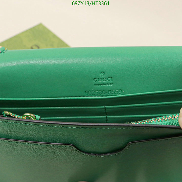 Gucci Bag-(4A)-Wallet-,Code: HT3361,$: 69USD