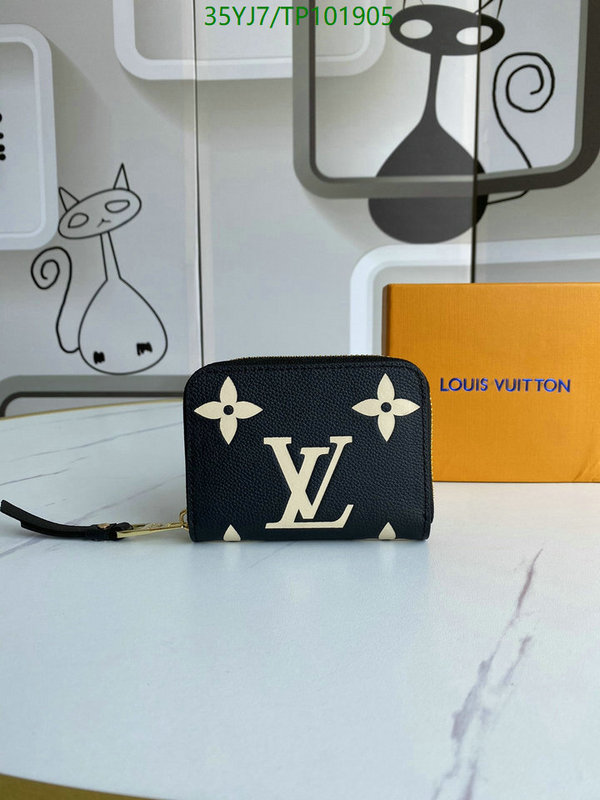 LV Bags-(4A)-Wallet-,Code: TP101905,$: 35USD