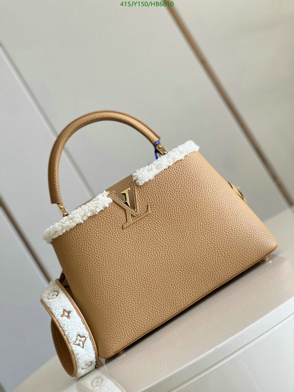 LV Bags-(Mirror)-Handbag-,Code: HB6810,