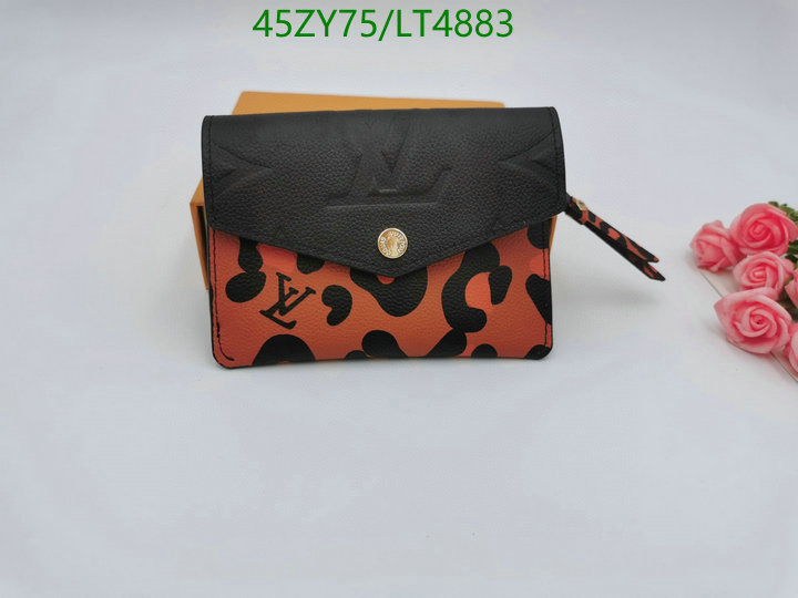 LV Bags-(4A)-Wallet-,Code: LT4883,$: 45USD