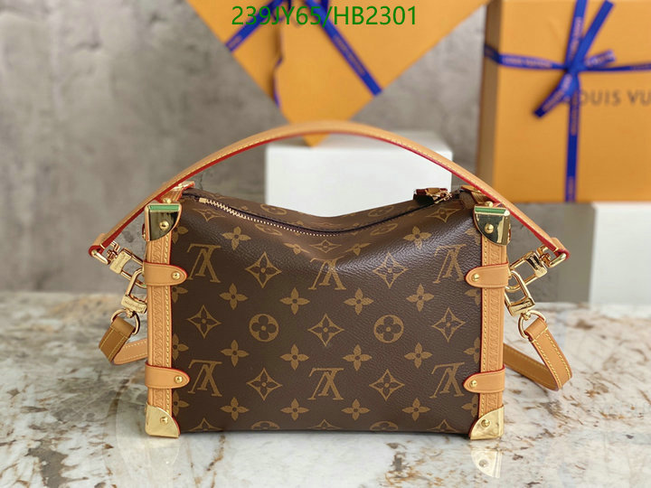 LV Bags-(Mirror)-Petite Malle-,Code: HB2301,$: 239USD