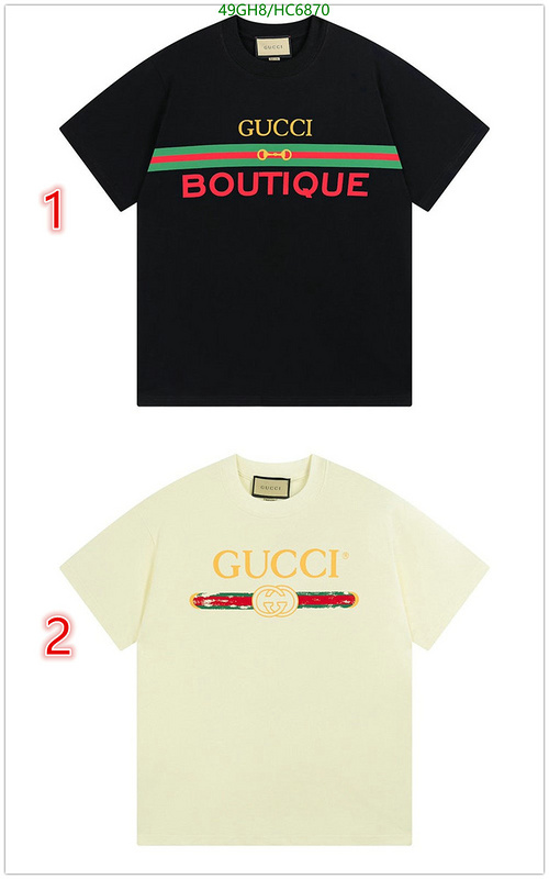 Clothing-Gucci, Code: HC6870,$: 49USD