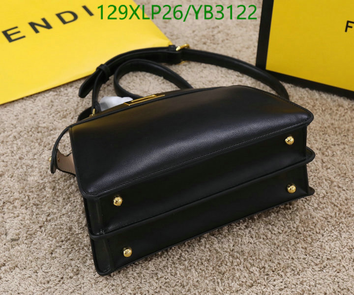 Fendi Bag-(4A)-Peekaboo,Code: YB3122,$: 129USD