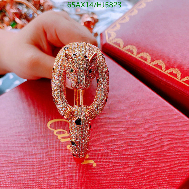 Jewelry-Cartier, Code: HJ5823,$: 65USD