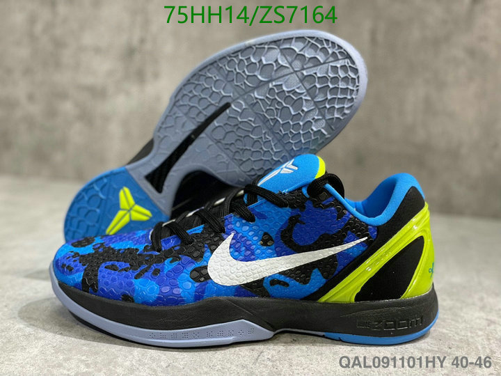 Men shoes-Nike, Code: ZS7164,$: 75USD