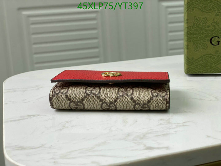 Gucci Bag-(4A)-Wallet-,Code: YT397,$: 45USD