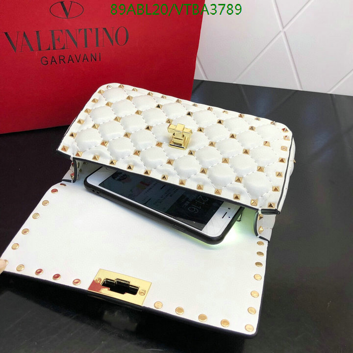 Valentino Bag-(4A)-Rockstud Spike-,Code: VTBA3789,$: 89USD