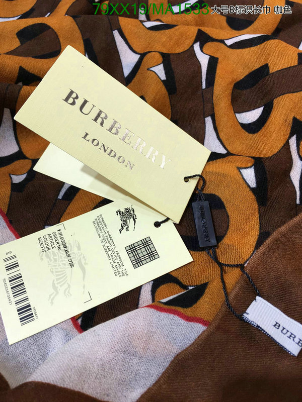 Scarf-Burberry, Code:MA1533,$:79USD