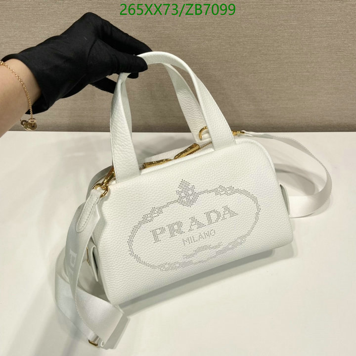 Prada Bag-(Mirror)-Handbag-,Code: ZB7099,$: 265USD