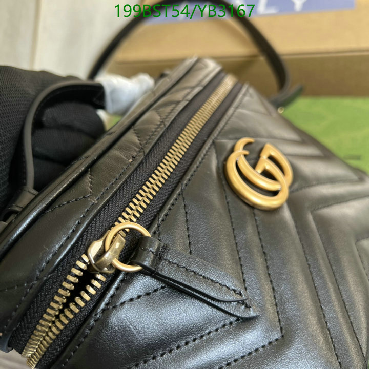 Gucci Bag-(Mirror)-Marmont,Code: YB3167,$: 199USD