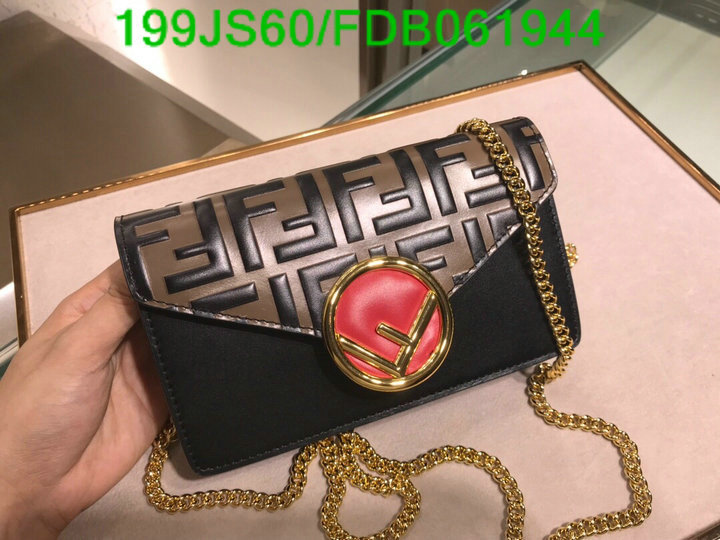 Fendi Bag-(Mirror)-Diagonal-,Code: FDB061944,$: 199USD