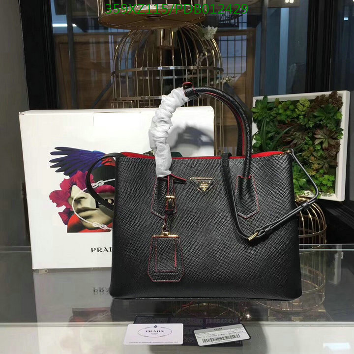 Prada Bag-(Mirror)-Handbag-,Code: PDB012429,$:359USD