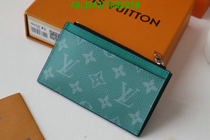 LV Bags-(Mirror)-Wallet-,Code: T062218,$: 49USD