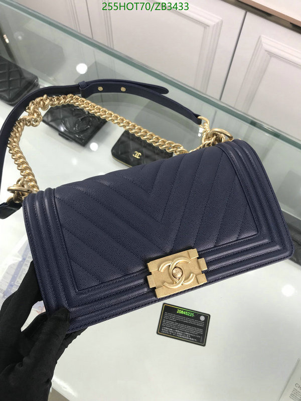 Chanel Bags -(Mirror)-Le Boy,Code: ZB3433,$: 255USD
