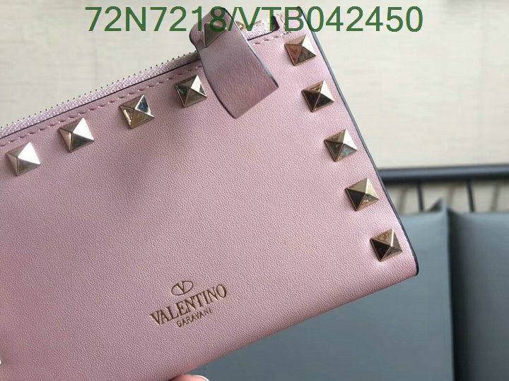 Valentino Bag-(Mirror)-Wallet-,Code: VTB042450,$:72USD