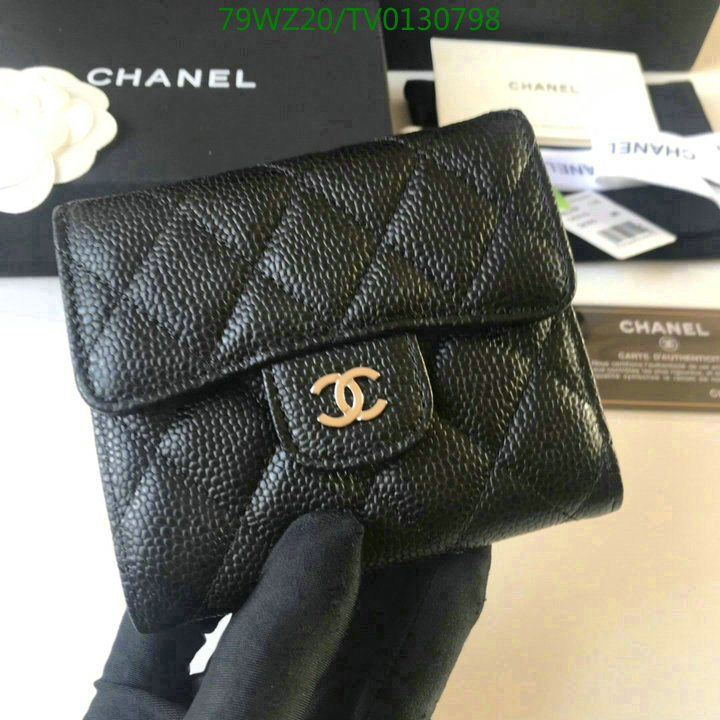 Chanel Bags ( 4A )-Wallet-,Code: TV0130798,$: 79USD