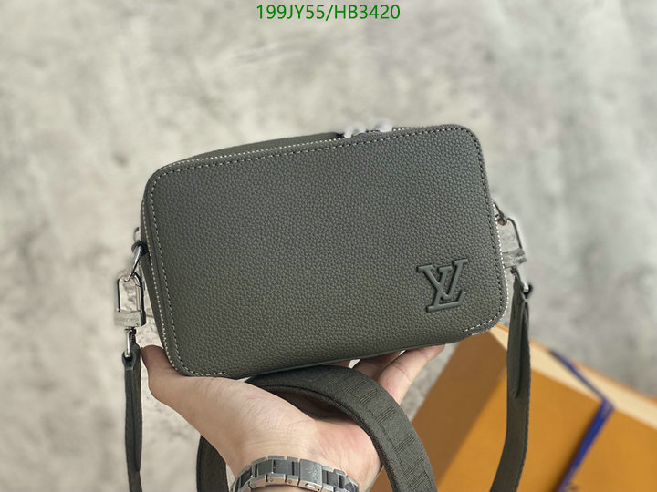 LV Bags-(Mirror)-Pochette MTis-Twist-,Code: HB3420,$: 199USD