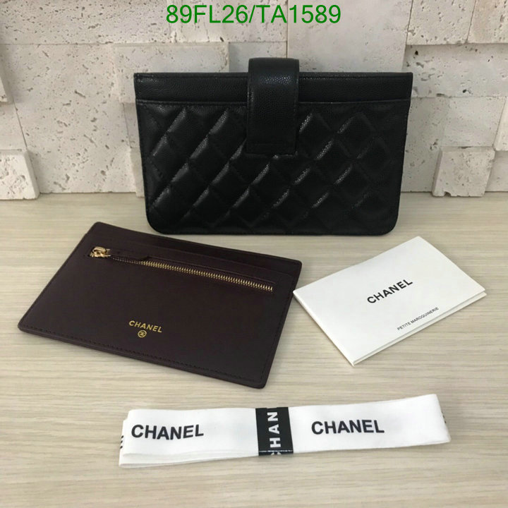Chanel Bags -(Mirror)-Wallet-,Code: TA1589,$: 89USD