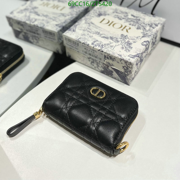 Dior Bags -(Mirror)-Wallet-,Code: ZT5420,$: 69USD